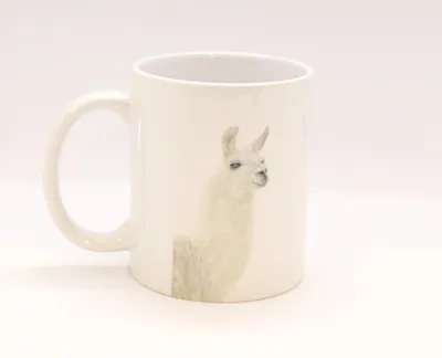 Image de Tasse en céramique de 11oz avec un motif lama