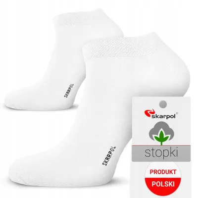 Produktbild von Skarpol Stop-Socken Baumwolle Weiß Größe 35-38