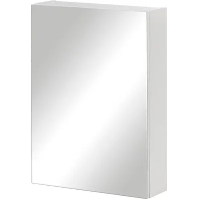 Obrázek produktu pro Zrcadlová skříňka bez osvětlení Möbelpartner Basic 50 x 15,8 x 70 cm bílá vysoce lesklá