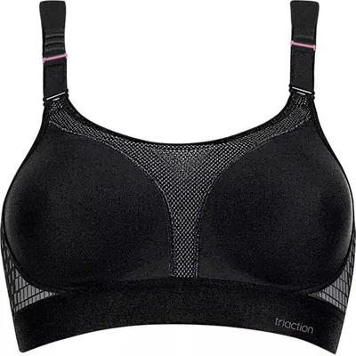 Obrázek produktu pro Triumph Triaction Extreme Lite, Sporty, Černá, Bez kostic, Jednobarevný, Ženy, Pilates, Běhání
