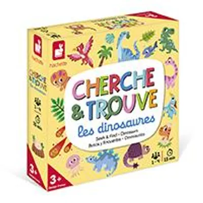 Produktbild von Janod Suchspiel Dinosaurier - Lernspielzeug für Kinder