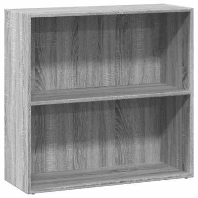 Obrázek produktu pro vidaXL Knihovna Grey Sonoma 80x30x77 cm Materiál na bázi dřeva
