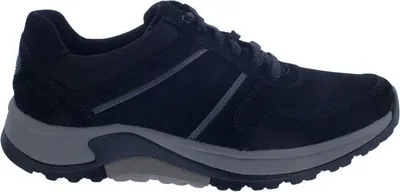 Produktbild von Rollingsoft Sneaker 8000.21.08, Dreamvelour mit Mesh, schwarz, Schnürung, Wechselfußbett 42