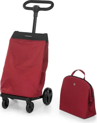 Produktbild von Foppapedretti GO GO, Schwarz, Grün, Aluminium, Nylon, Polyester, Polypropylen (PP), Polyurethan, Trolley-Tasche, 20 kg, Einfarbig, 4 Rad/Räder