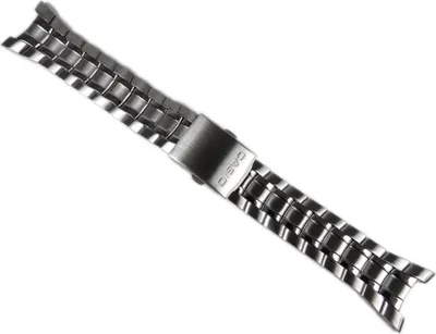 Produktbild von Casio Ersatzband Uhrenarmband Edelstahl silbern EF-106D EF-106D-4AV
