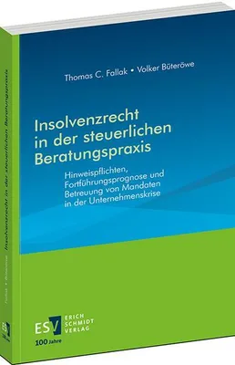 Produktbild von Insolvenzrecht in der steuerlichen Beratungspraxis