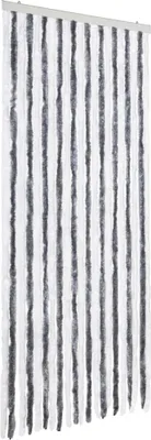 Obrázek produktu pro vidaXL Závěs proti hmyzu šedobílý 90x220 cm žinylka
