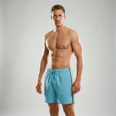 Produktbild von Boss Herren Badehose Blau 50491594-455 Grösse XXL