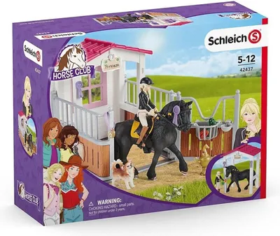 Image de Schleich® 42437 Schleich® Horse Club 42437 Pferdebox mit Horse Club Tori & Princess Spielfiguren-Set