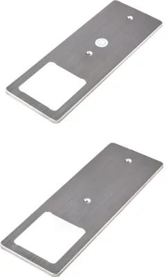 Produktbild von kalb | LED Unterbauleuchten Edelstahl gebürstet 5W- sehr flache Küchenleuchte mit Touch-Dimmfunktion Einbaustrahler Einbauspot