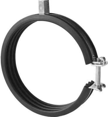 Produktbild von 20 Stück - Gelenkrohrschelle M8/M10 101-106mm verzinkt mit Einlage : M8/M10 : 101-106 mm Anschlussgewinde: M8/M10 Größe: 101-106 mm