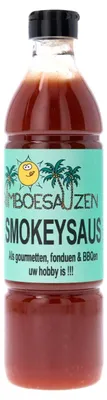 Image de Rimboe BBQ Smokeysaus 500 ml - Sauce barbecue épicée et fumée pour les amateurs de barbecue