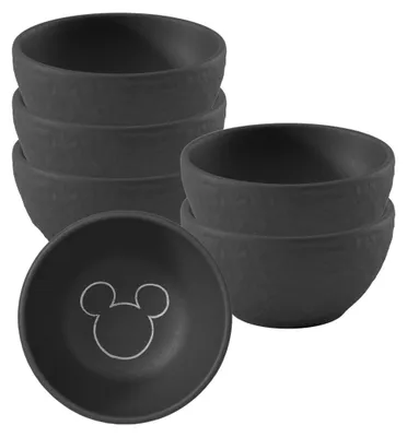 Produktbild von Villeroy & Boch Manufacture Rock - Mickey Mouse Dipschale ø 7,7 cm 6er Set