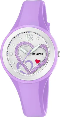 Produktbild von Calypso Damenuhr | Analoguhr für Damen & Mädchen | flieder K5751/2