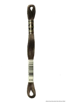Produktbild von DMC Stickgarn Mouline Special 117MC -839, 6-fädig, 8m