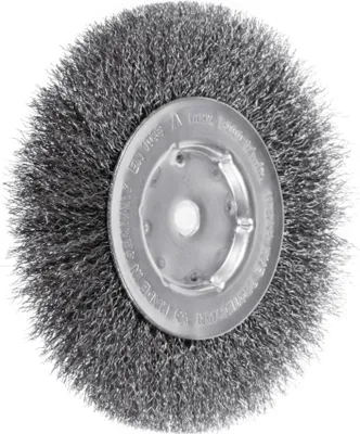 Produktbild von Lessmann Einreihige Rundbürste Stahldraht 0,30 mm, Bürsten-⌀xBürstenbreite: 150X14 mm