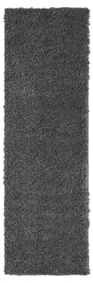 Obrázek produktu pro Koberec MY-RUG, koberec s vysokým vlasem Shaggy Star, 250x80, šedý, mírně lesklý, extra nadýchaný, běhoun