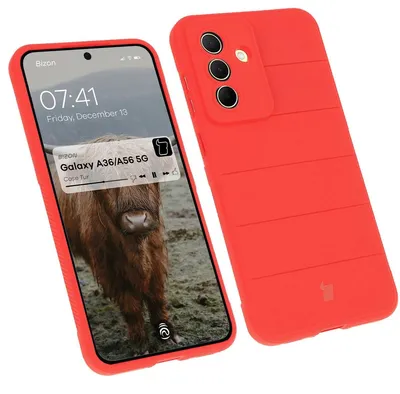 Obrázek produktu pro Ochranné pouzdro Bizon Case Tur pro Samsung Galaxy A36 5G / A56 5G, červené