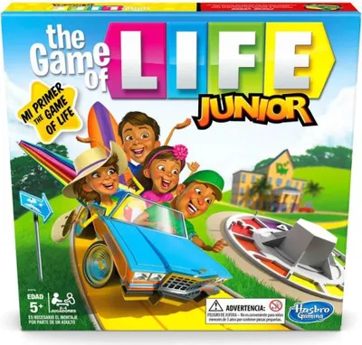 Produktbild von Hasbro Das Spiel Des Lebens Junior Brettspiel Spanisch Mehrfarbig  Mehrfarbig One Size