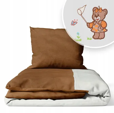 Produktbild von Kinderbettwäsche 100x135 Baumwolle Baby Bettwäsche Set 100x135 + 40x60 Kissenbezug Jungen & Mädchen Kleinkind Bettbezug