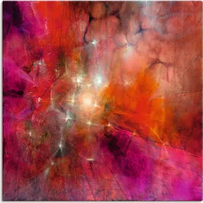 Produktbild von ARTland Leinwandbild Colorado - die Sterne über uns Größe: 50x50 cm