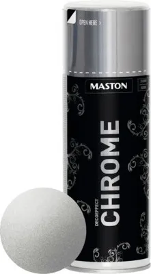 Produktbild von Sprühlack Maston Deko-Effekt chrome 400 ml