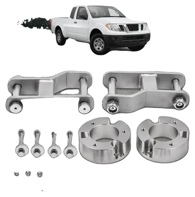 Zdjęcie produktu dla Zestaw podnoszący, aluminium T6, 2,5" z przodu, 2" z tyłu, łatwy montaż