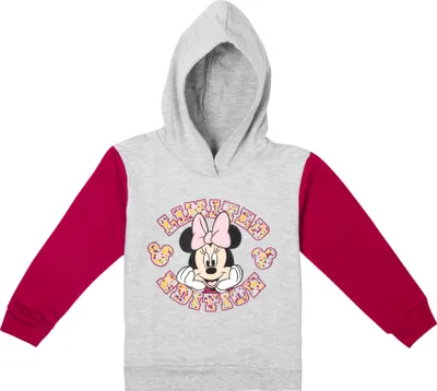 Zdjęcie produktu dla Bawełniana bluza z kapturem Disney Minnie Mouse - Stylowa bluza z kapturem dla dziewczynek 86/92