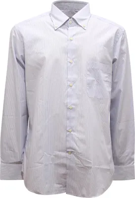Image de L0206 Bordoni Man Chemise Rayée En Coton