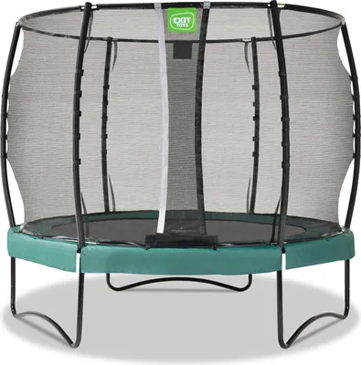 Image de EXIT Allure Premium Trampoline ø305cm – Sur pieds – Rond – Vert