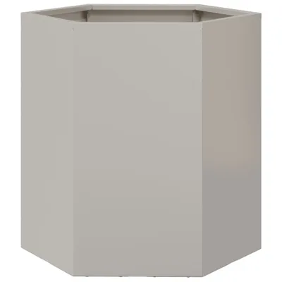 Produktbild von Pflanzkübel Sechseckig 46x40x45 Edelstahl