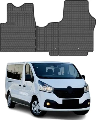 Immagine prodotto di 2014-2019 Renault Trafic Tappetini TPE Nero 3 pz