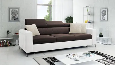 Produktbild von Elegantes und Funktionelles Berta Sofa mit Schlaffunktion - ideal für Ihr Wohnzimmer Sawana26+ekji