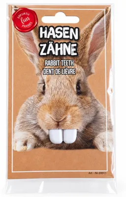 Produktbild von ERFURTH SCHERZA Hasenzähne ERFURTH SCHERZA