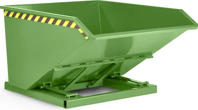 Produktbild von RR Industrietechnik Muldenkipper Typ RTK-75 1200x1450x780mm 750dm³ RAL 6011 Resedagrün