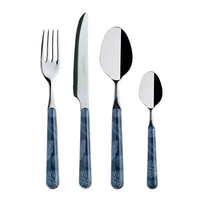 Produktbild von Besteck Set 24 teilig, Edelstahl, Living,