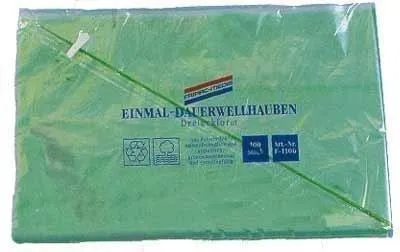Produktbild von Einmal-Dauerwellhauben, grün, 100er-Btl.