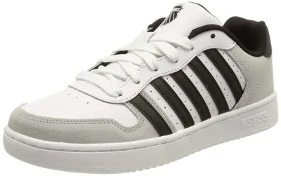 Produktbild von K-Swiss Court Palisades Herren Turnschuh , White Gray Black, 44.5 EU