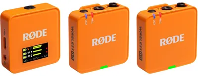 Image de Système de microphone sans fil RODE Wireless GO III (Orange)