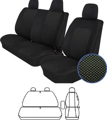 Zdjęcie produktu dla Pokrowce Samochodowe Citroen Jumpy Iii, Peugeot Expert Iii 16- (2 1)