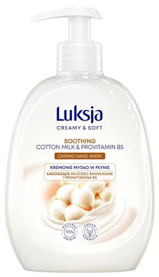 Immagine prodotto di Luksja Mydło w płynie Cream Care Mleczko Bawełniane 500 ml