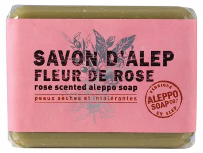 Image de Savon D'alep Rose Douceur Et Parfum Naturel De Rose - Aleppo Soap
