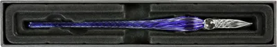 Produktbild von Jacques Herbin Gedrehte Glasfeder 18cm - Mitternachtsblau 21819T