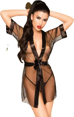 Produktbild von Penthouse - Midnight Mirage Peignoir