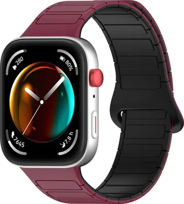 Obrázok produktu pre Silikónový magnetický remienok na inteligentné hodinky pre Huawei Watch Fit 5 4 / Fit 5 4 Pro / 3