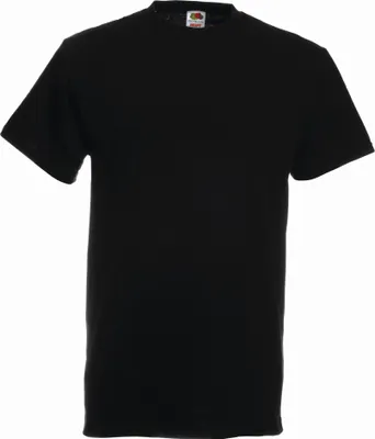 Produktbild von T-Shirt | Fruit of the Loom (FOL61212), Farbe:black, Größe:XXL