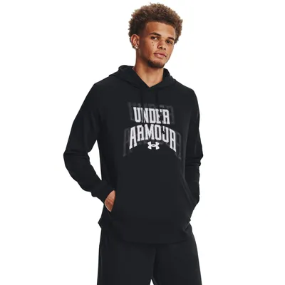 Produktbild von Under Armour Rival Terry Graphic Kapuzenpullover Schwarz M Mann Schwarz M