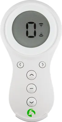 Produktbild von JULIUS MAYER Funkhandsender JM, 15-Kanal JMHS-15 / weiß Fernbedienung für Funkmotoren, 433 MHz, Display & Magnethalterung