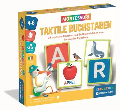 Produktbild von Clementoni Taktile Buchstaben
