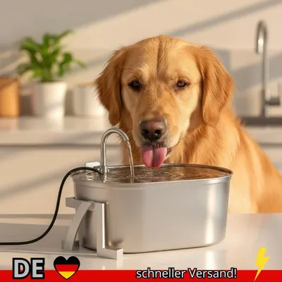 Produktbild von 1pc Wasserpumpe Für Haustier Brunnen Edelstahl Wasser Feeder SMA-800